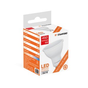 Ampolleta Led Dicroica GU-10 Prismática  (Cálida) 6W