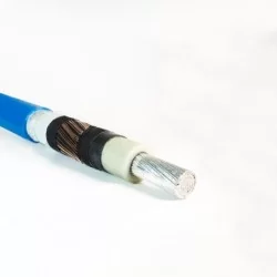 Cable Alum.Subterraneo XLPE 25KV 240mm2 HDPE Azul
