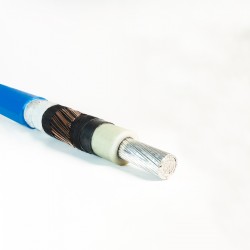Cable Alum.Subterraneo XLPE 25KV 400mm2 HDPE Azul