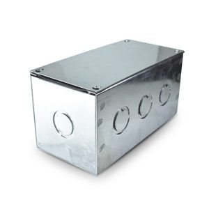 Caja Metálica Pregalvanizada de Registro 200x100x100mm