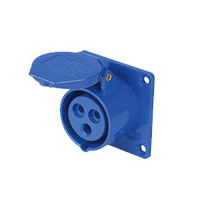 Enchufe Industrial Hembra Embutida 2P+T 32A