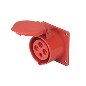 Enchufe Industrial Hembra Embutida 3P+T