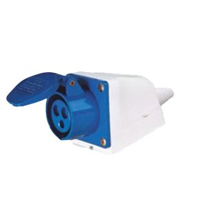 Enchufe industrial hembra sobrepuesta 2P+T