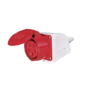 Enchufe industrial hembra sobrepuesta 3P+N+T 32A