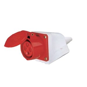 Enchufe Industrial Hembra Sobrepuesta 3P+T