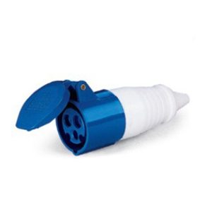 Enchufe Industrial Hembra Volante 2P+T 32A