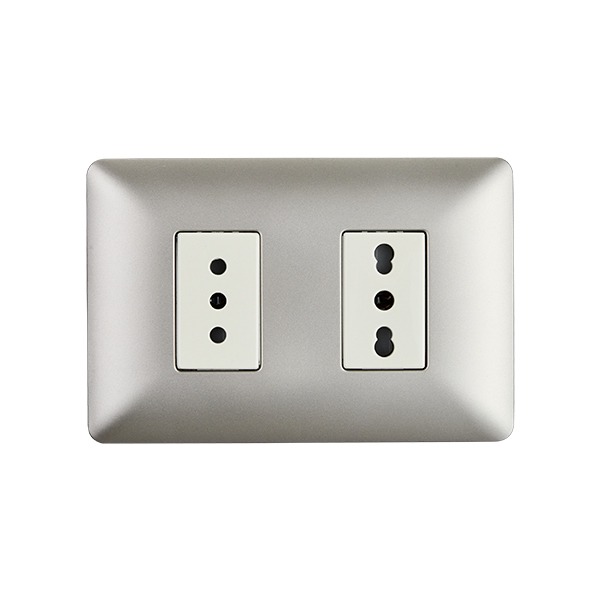 Enchufe Simple 10A + Enchufe Simple Bipaso 10A/16A 250V