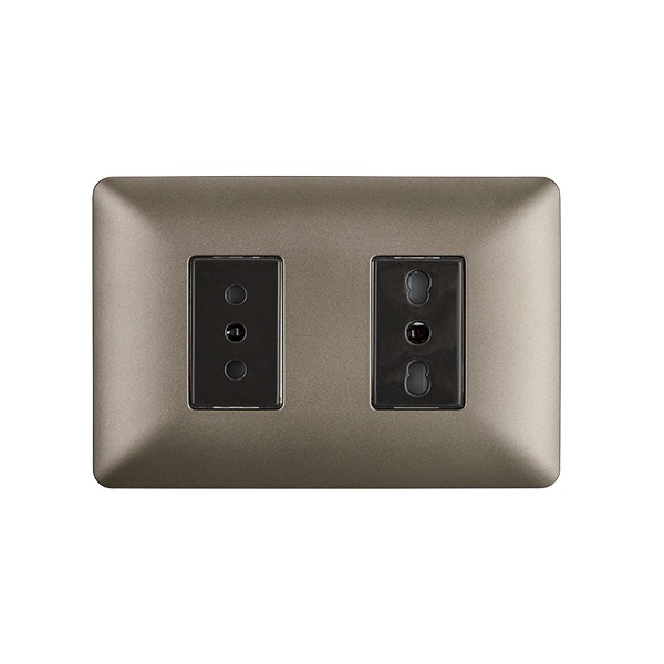 Enchufe Simple 10A + Enchufe Simple Bipaso 10A/16A 250V