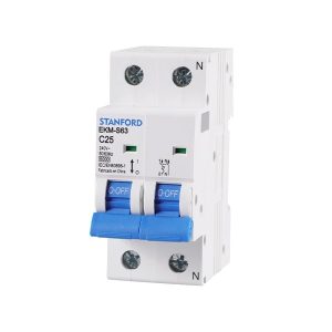 Interruptor Automático 2 Polo 25A Curva C