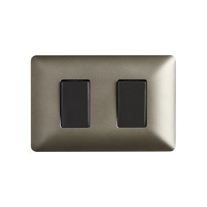 Interruptor Doble (9/15) 10A 250V  Chanpagne (copia)