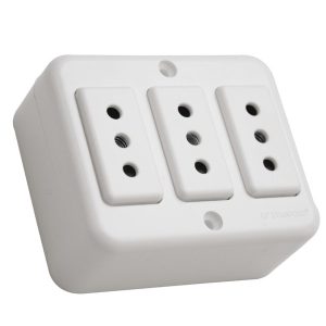 Enchufe Triple 10A 250V