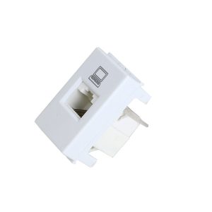 Modulo Toma Red Computación RJ45/6E  Color Blanco