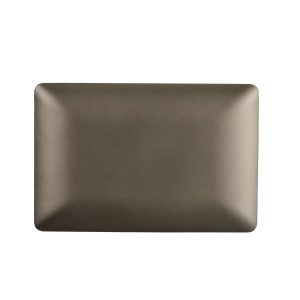Placa Ciega con Soporte  Café