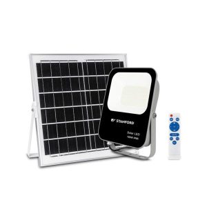 Proyector Led Solar 100W 6500K Flujo Lumen 2000LM IP65 Autonomía 12 HORAS