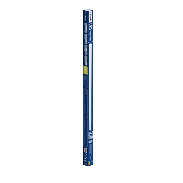 Tubo Led Color  Amarillo 18W 1.2M