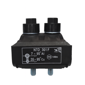 CONECTOR DENTADO CGE PLANO 7-95 CU Y AL 35 A 95MM2 (NTD 301F)
