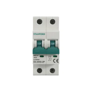 Interruptor Automático 600 VDC 2P 40 A MCB DC