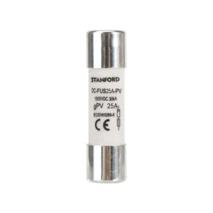 Fusible DC 10x38 mm 1000 VDC 25 A