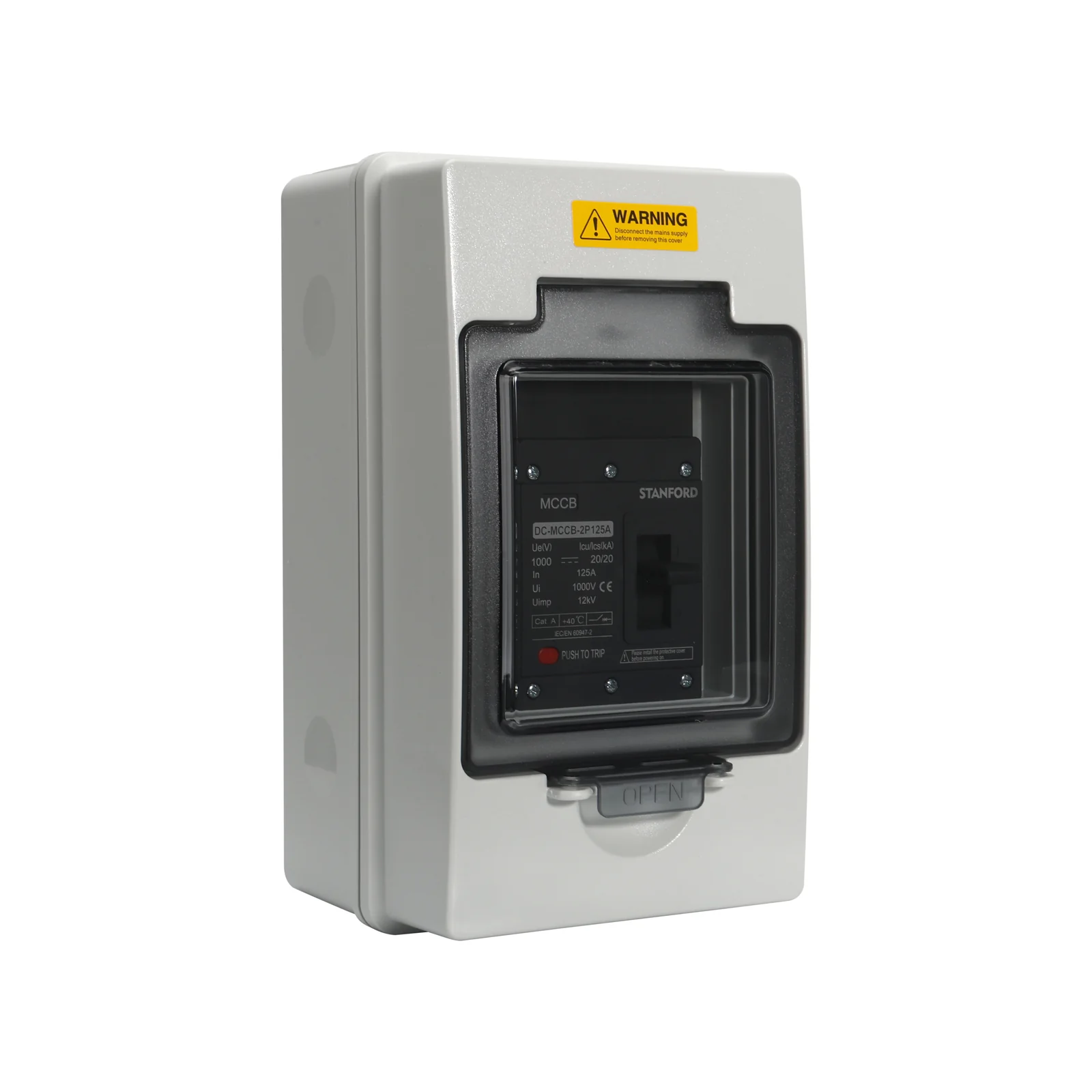 Aislador de Batería DC MCB 2P 125 A 1000 VDC