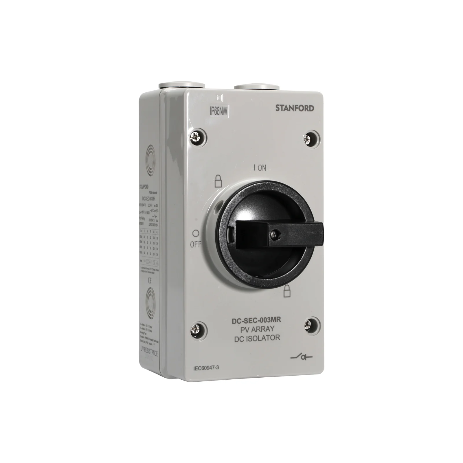 Seccionador 4P 1000 V / 32 A 1 in 1 out DC