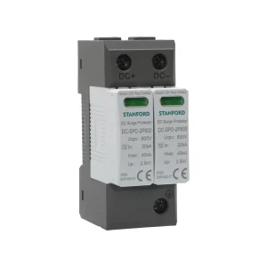 Supresor de Sobretensión 600 VDC 40 kA 2P SPD TIPO2 DC