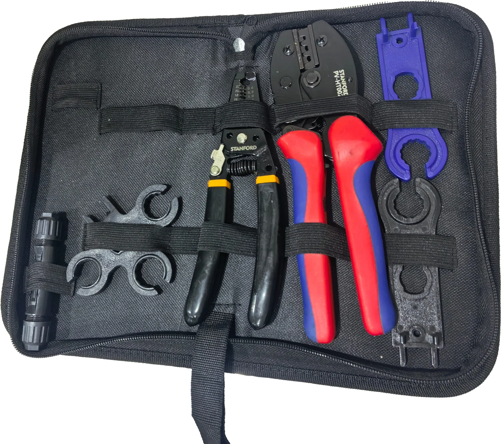 Kit Herramientas Solar (Crimpadora / pelacable / llave MC4)