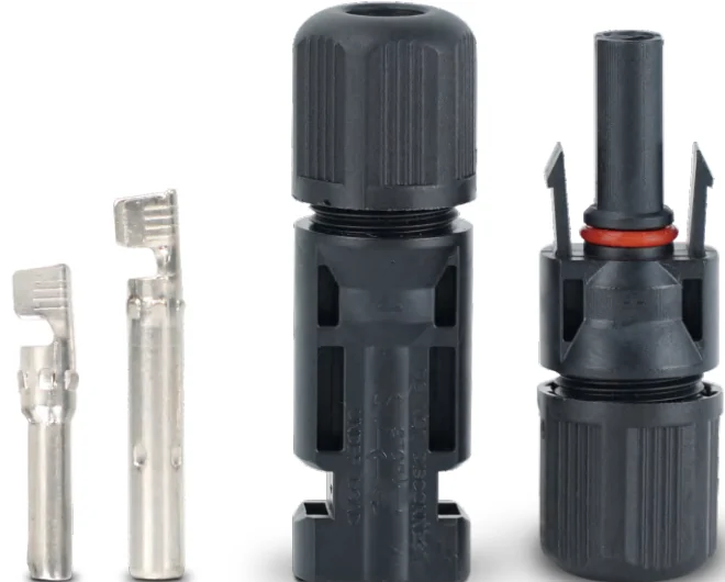 Set Conector MC4 Simple 1000 VDC 30 A DC