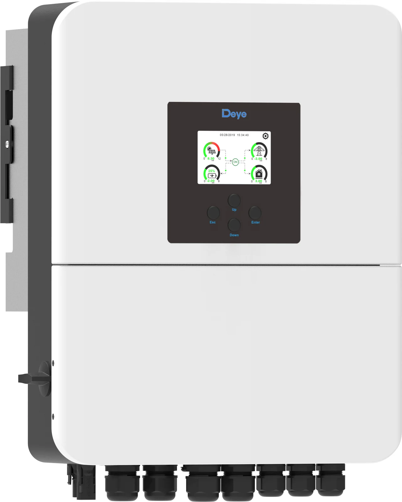 Inversor Híbrido Residencial 5 kW Monofásico 2MPPT / 1+1 IP65 220 V AC